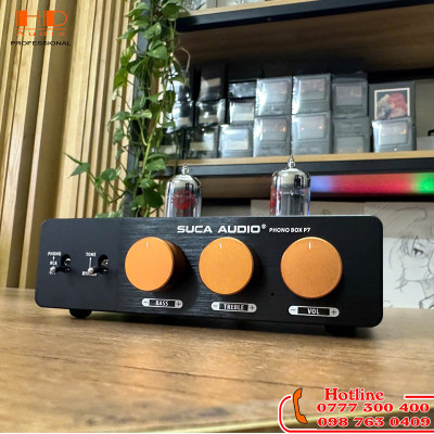 Tiền Khuếch Đại / Pre Đèn SUCA AUDIO PHONO BOX P7